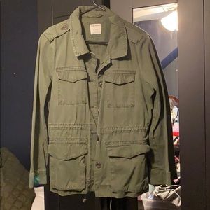 Worn once old navy cargo jacket